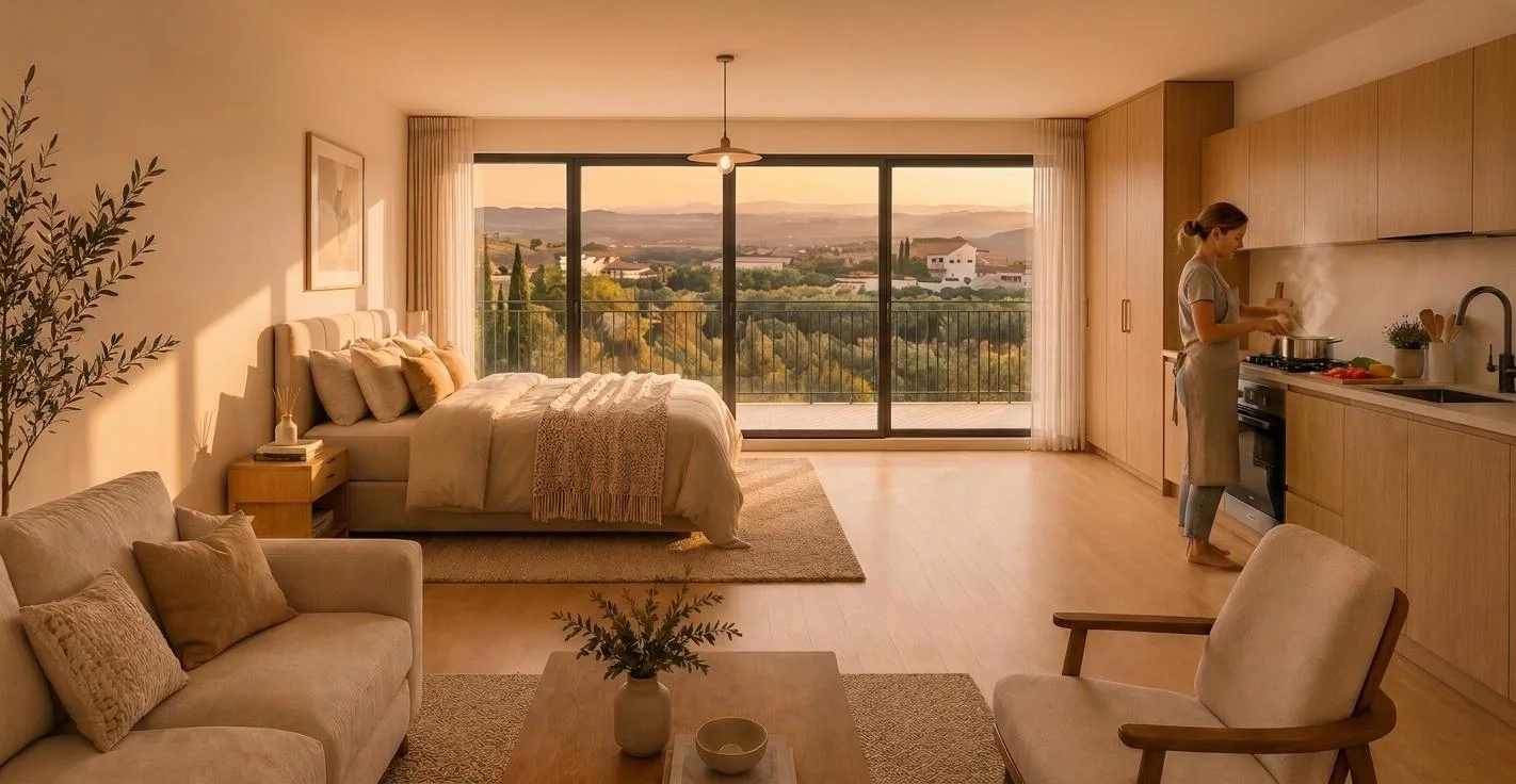 h.estudios con vistas privilegiadas en Sky Alzira